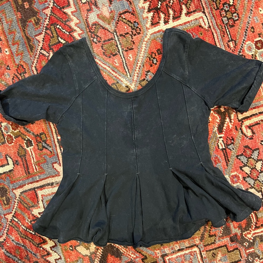 Free People Pleated Top